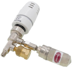 MACON CONTROLS Macon Controls MAC-OPSK-W/EVO 1/8 Threaded One-Pipe Steam Straight Valve Assembly with EVO-28 Operator