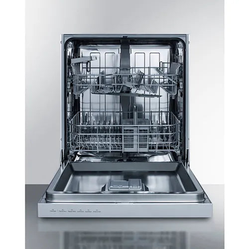 SUMMIT APPLIANCE Summit Appliance DW2435SSADA Dishwasher Energy Star 12 Place Settings 32 H x 23.5 W x 22.38 D