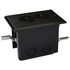 ALLIED MOULDED PRODUCTS Allied Moulded Products FB-2DB Rectangular Floor Box 24.5 Cubic Inch