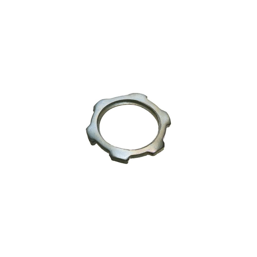 ARLINGTON Arlington 405 1-1/2 Plated Steel conduit lock nuts for RIGID IMC Fittings