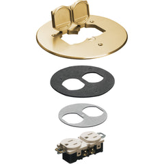 ARLINGTON Arlington FLB6230MB Floor Box Cover Kit 6 in Diameter