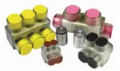 BURNDY BURNDY BIT2/0FX Aluminum UNITAP, Tap - Same Side Entry, #14-2/0 Class B & C, #14-#1 Class G,H,I,K, DLO, 2 PORT