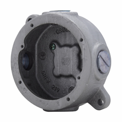 EATON Crouse-Hinds GRFX219 Conduit Outlet Box With Lugs 3/4 In Tap