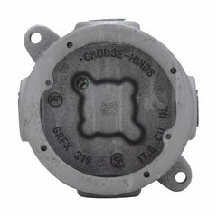 EATON Crouse-Hinds GRFX219 Conduit Outlet Box With Lugs 3/4 In Tap