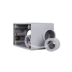 MULTI FITTINGS MULTI FITTINGS 278051 Kraloy F-Series Type FSC Gang Deep Box PVC 26 cu-in Capacity