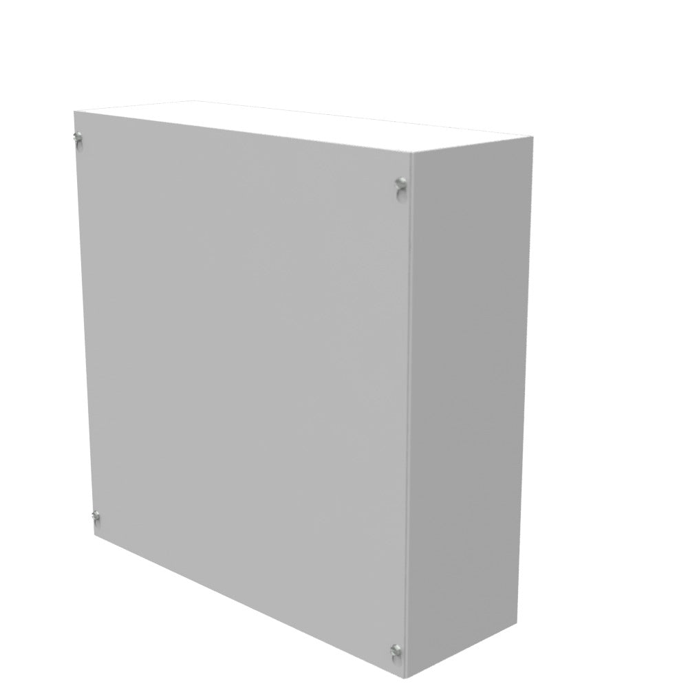 MILBANK Milbank 18186-SC1-NK Screw Cover Enclosure Industrial Enclosure Steel 18 in. H 18 in. W 6 in. D