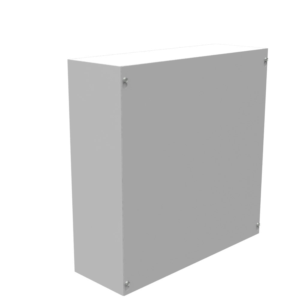 MILBANK Milbank 18186-SC1-NK Screw Cover Enclosure Industrial Enclosure Steel 18 in. H 18 in. W 6 in. D