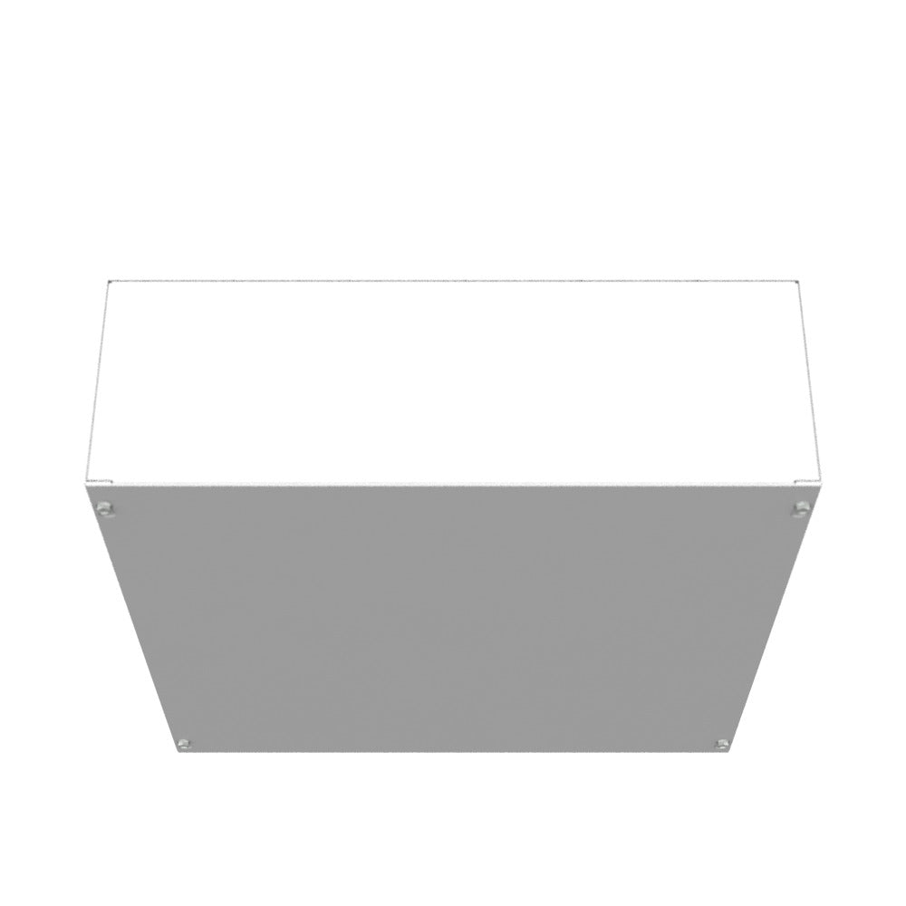 MILBANK Milbank 18186-SC1-NK Screw Cover Enclosure Industrial Enclosure Steel 18 in. H 18 in. W 6 in. D