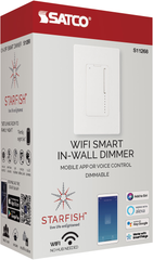 SATCO-NUVO Satco S11268 Starfish Smart Technology Wall Dimmer - 3-Way, Multi-Location