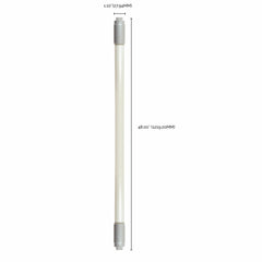 SATCO-NUVO Satco S11965 18 Watt T8 LED 4 Foot 6500K Ballast Bypass