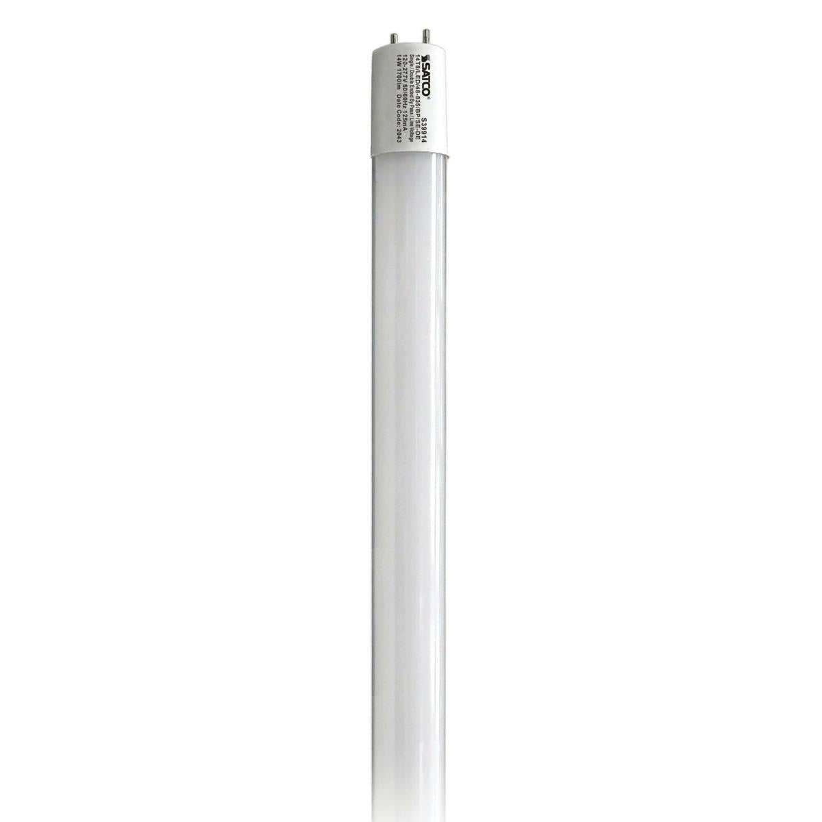 SATCO-NUVO Satco S39914 14 Watt T8 LED 4Ft 3500K Medium Bi Pin base