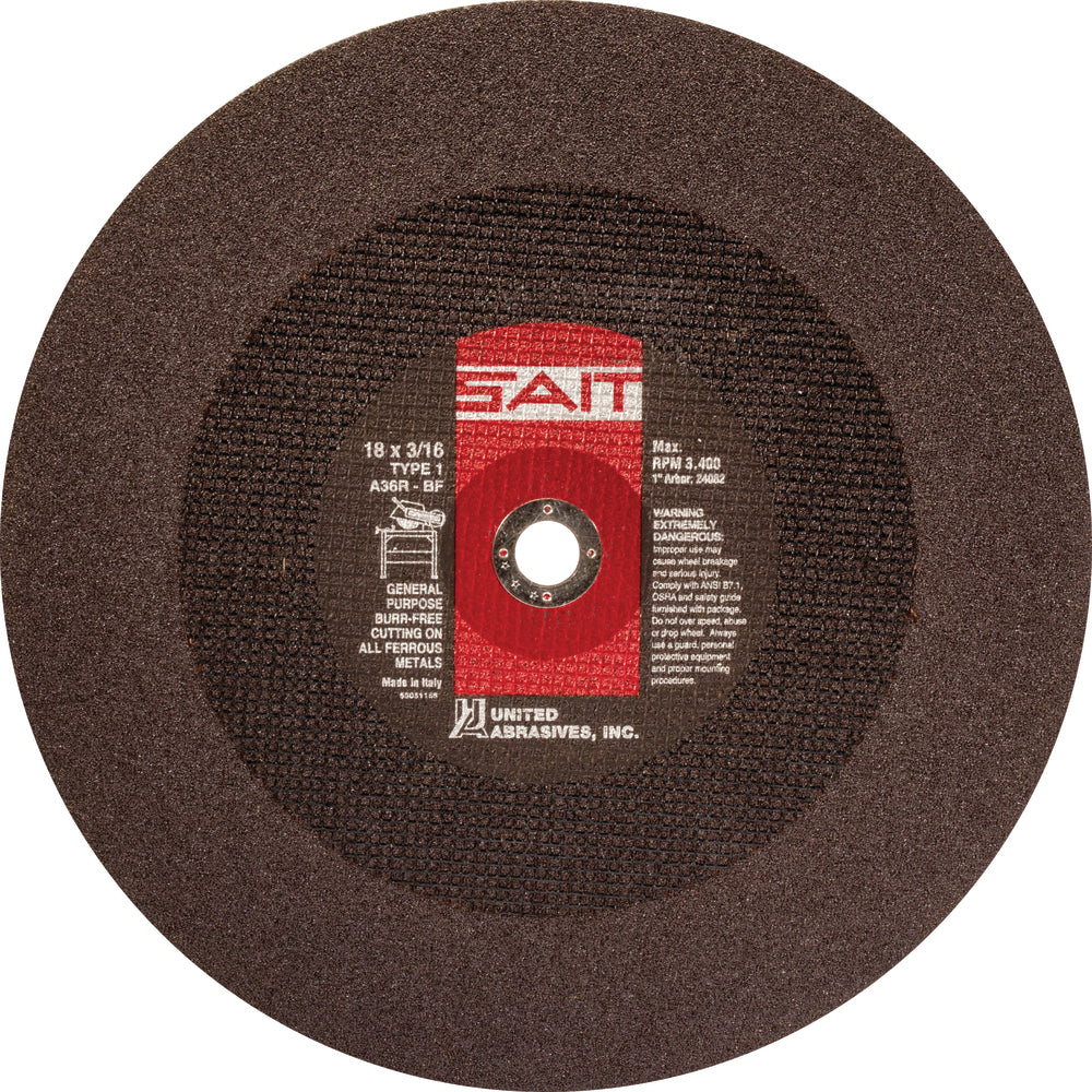 UNITED ABRASIVES SAIT 24092 CUT-OFF SAWS & DISCS