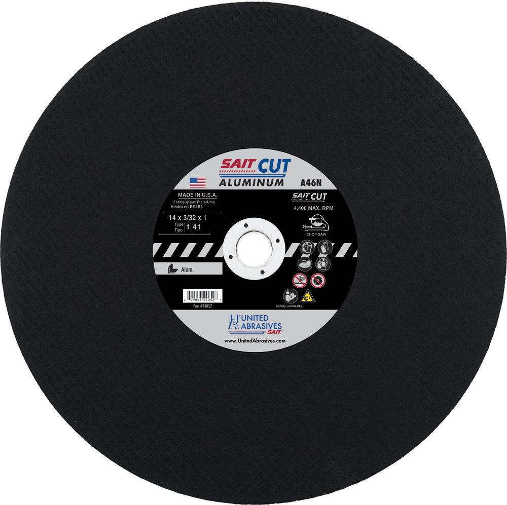 UNITED ABRASIVES SAIT 24052 GRINDING & CUT OFF WHEELS