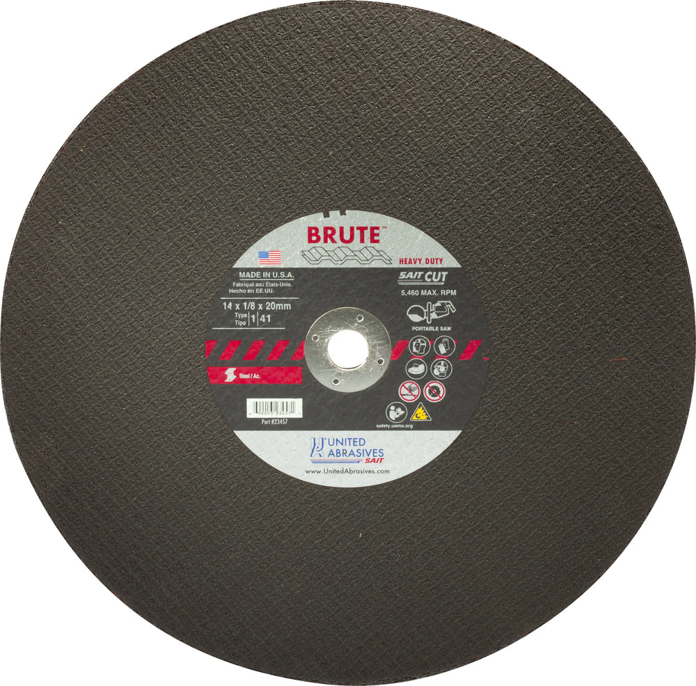 UNITED ABRASIVES SAIT 23422 GRINDING & CUT OFF WHEELS
