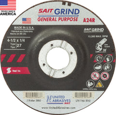 UNITED ABRASIVES SAIT 20063 GRINDING & CUT OFF WHEELS