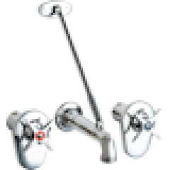 CHICAGO FAUCETS 782-ISCP FLOOR SINKS