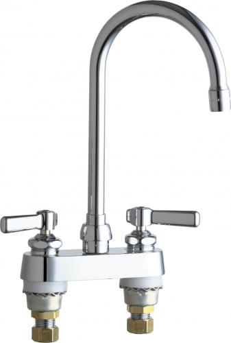 CHICAGO FAUCETS 895-GN2AE35ABCP KITCHEN FAUCETS