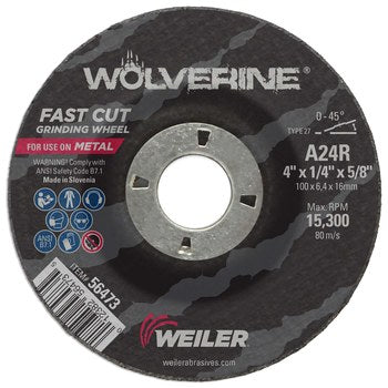 WEILER 56473 GRINDING & CUT OFF WHEELS