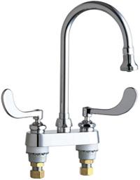 CHICAGO FAUCETS 895-317GN2BE4ABCP BATH & KITCHEN FAUCETS