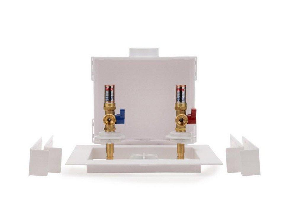OATEY Oatey 38543 Washing Machine Outlet Box, 1/4 Turn, F1960 PEX, Standard Pack