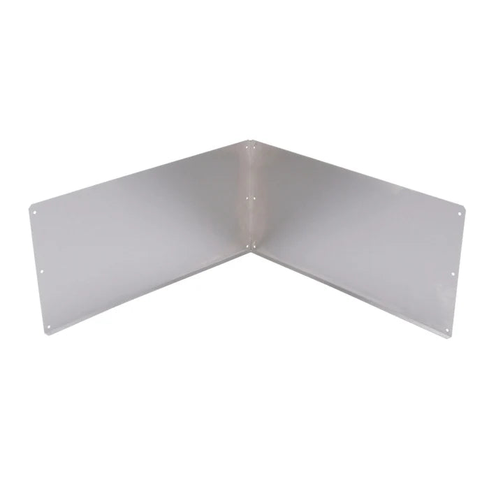 MUSTEE Mustee 67.2424 DuraGuard Wall Guard 12 in Stainless Steel (2 Panels & Bracket) Replacement MPN