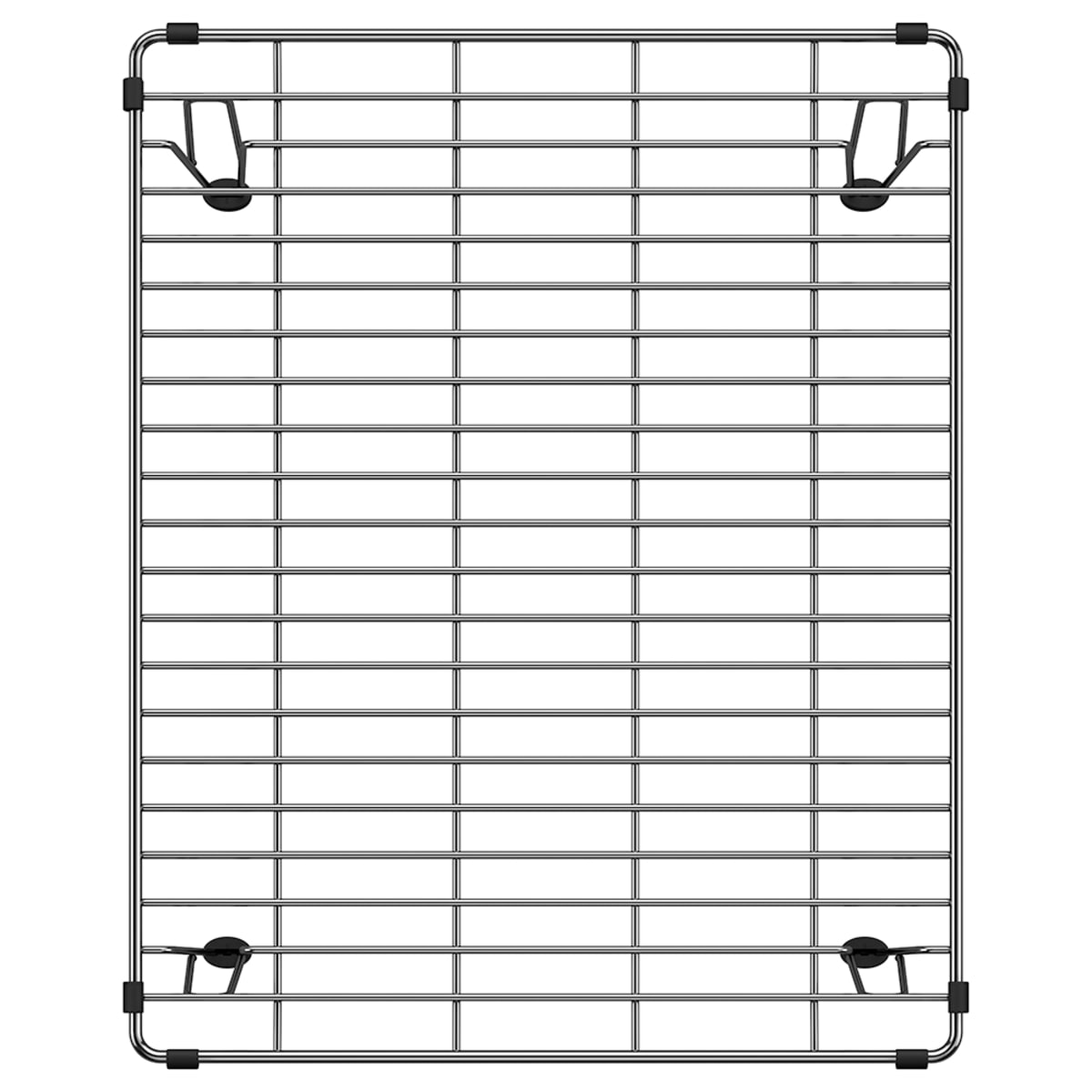 BLANCO Blanco 237465 Stainless Steel Elevated Sinks Grid for Quatrus Double Bowl Farmhouse Sinks