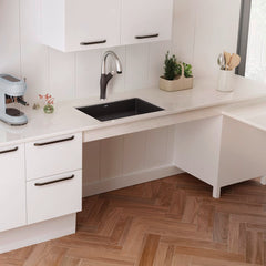 BLANCO Blanco 442539 Precis 25 ADA Single Bowl Kitchen Sink - Cinder