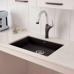 BLANCO Blanco 442539 Precis 25 ADA Single Bowl Kitchen Sink - Cinder