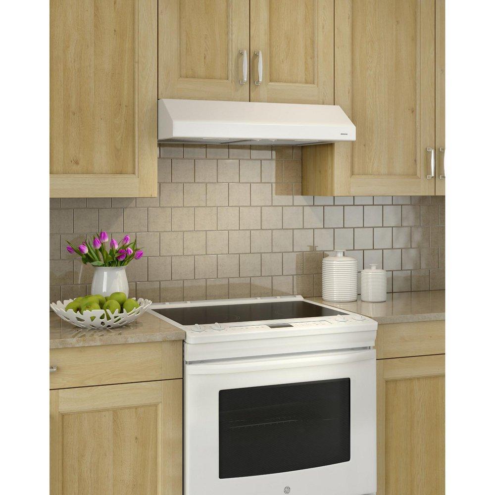 BROAN-NUTONE Broan-NuTone BCSEK130WW Glacier 250CFM LED 30in White