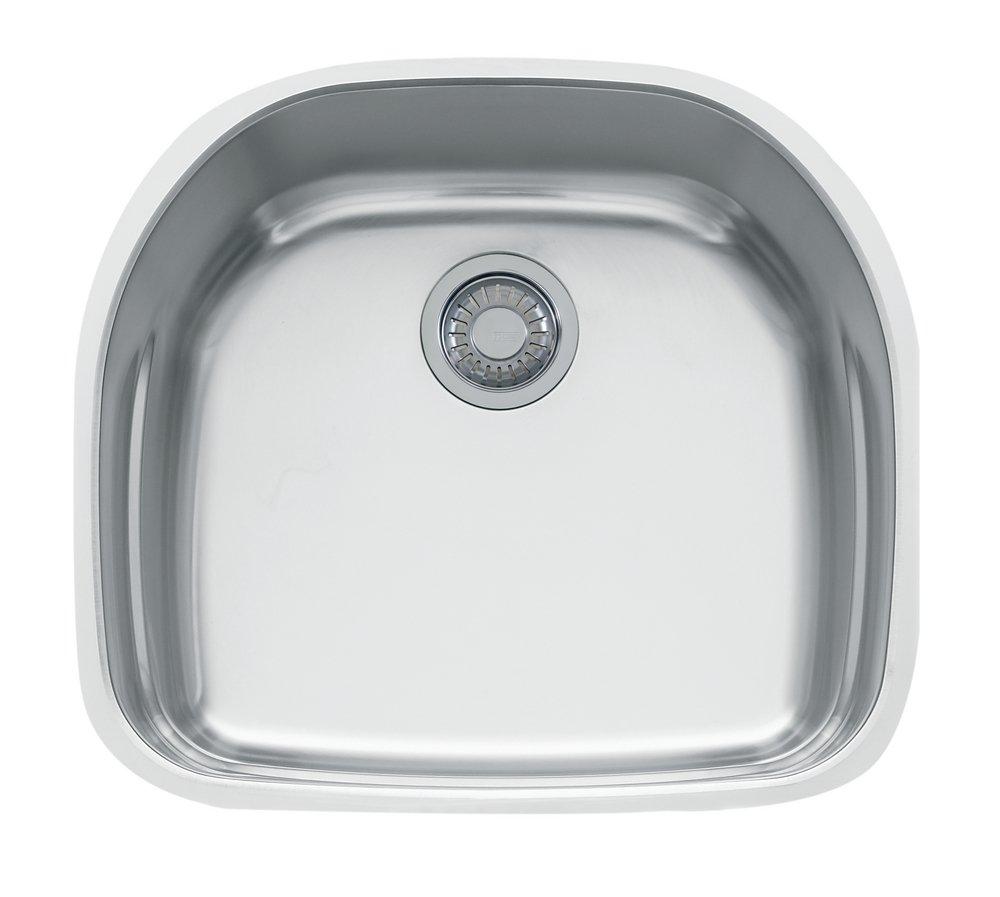 FRANKE Franke PRX11021 Prestige 22-1/4 x 19-7/8 in. No Hole Stainless Steel Single Bowl Undermount Kitchen Sink