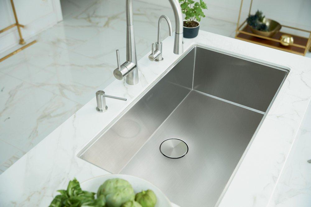 FRANKE Franke PS2X110-30 Professional 2 32-1/2 x 19-1/2 in. No Hole Stainless Steel Single Bowl Undermount Kitchen Sink