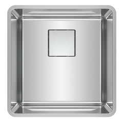 FRANKE Franke PTX110-17 Pescara 17-3/4 x 18-3/16 in. No Hole Stainless Steel Single Bowl Undermount Kitchen Sink