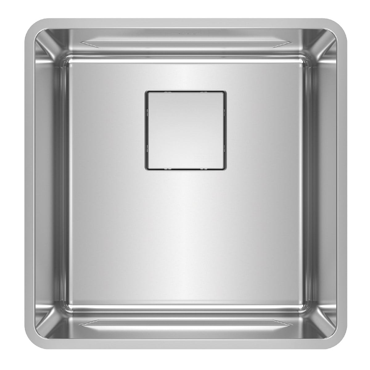 FRANKE Franke PTX110-17 Pescara 17-3/4 x 18-3/16 in. No Hole Stainless Steel Single Bowl Undermount Kitchen Sink