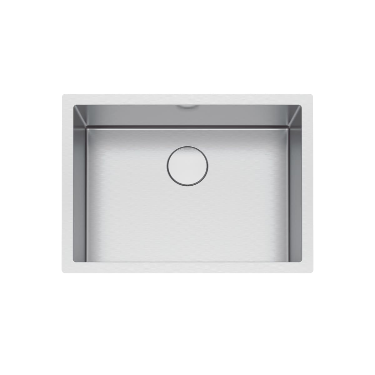 FRANKE Franke PS2X110-24-12 Professional 2 26-1/2 x 19-1/2 in No-Hole Single Bowl Undermount Kitchen Sink in Stainless Steel