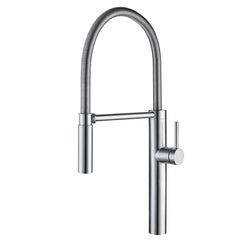 FRANKE Franke PES-SPX-304 Pescara 22-inch Single Handle Semi-Pro Kitchen Faucet with Magnetic Sprayer Dock
