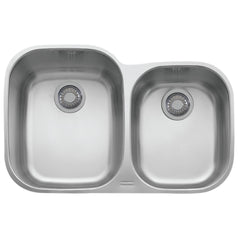 FRANKE Franke RGX160 Regatta 31.5-in. x 20.5-in. 18 Gauge Stainless Steel Undermount Double Bowl Kitchen Sink