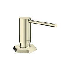 HANSGROHE Hansgrohe 04857830 Locarno 3-3/8 in. 16 oz. Kitchen Soap Dispenser in Polished Nickel