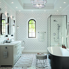 HANSGROHE Hansgrohe 04818000 Locarno Single Handle Lever Floor Mount Filler in Chrome (Trim Only)