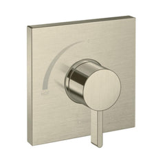 HANSGROHE Hansgrohe 15724821 Ecostat Square Single Handle Pressure Balancing Valve Trim In Brushed Nickel