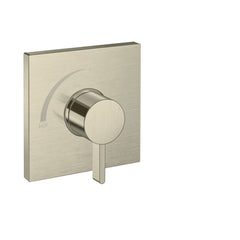 HANSGROHE Hansgrohe 15724821 Ecostat Square Single Handle Pressure Balancing Valve Trim In Brushed Nickel