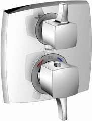 HANSGROHE Hansgrohe 15728001 Ecostat Classic Two Handle Thermostatic Valve Trim in Polished Chrome