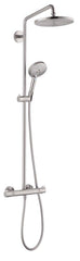 HANSGROHE Hansgrohe 27115821 Raindance Select Three Handle Single Function Shower System in Brushed Nickel