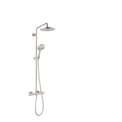HANSGROHE Hansgrohe 27115821 Raindance Select Three Handle Single Function Shower System in Brushed Nickel