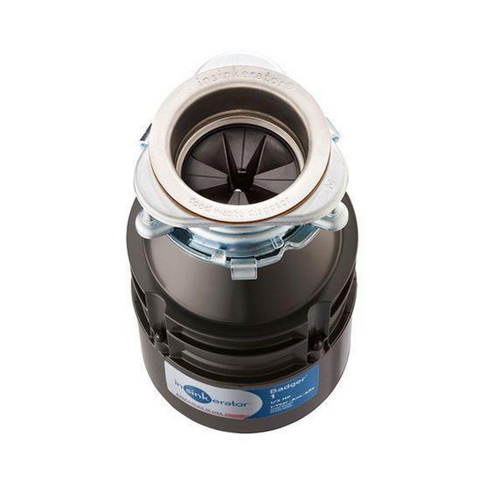 IN-SINK-ERATOR InSinkErator 79880A-ISE Badger 1 Continuous Feed Garbage Disposal with Power Cord