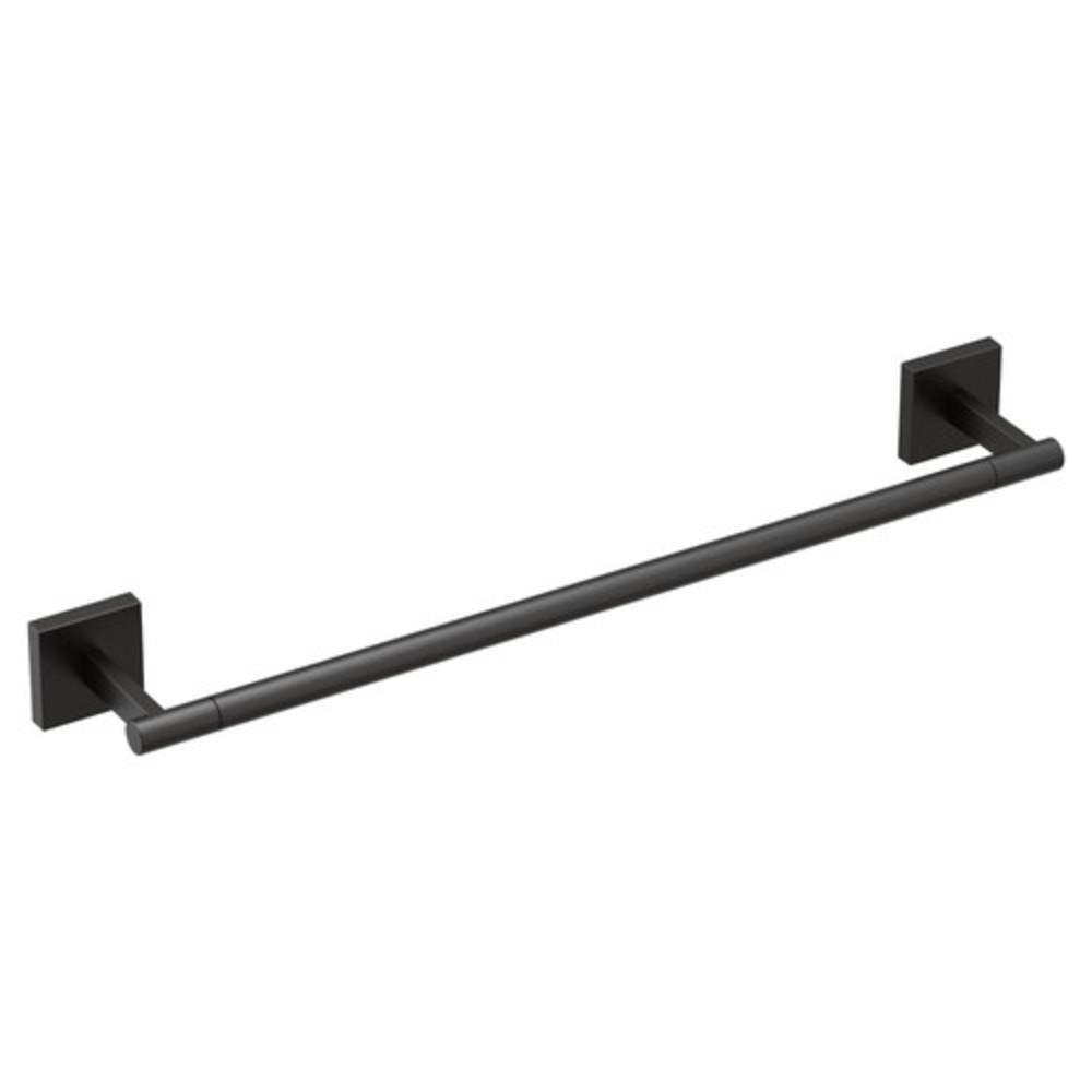 MOEN Moen BP1818BL Triva 18 in. Towel Bar in Matte Black