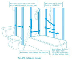 MOEN Moen 8912 12 in. Grab Bar in Stainless Steel
