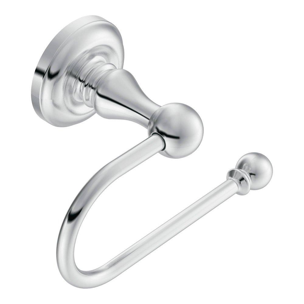 MOEN Moen BP6980CH Madison Concealed Mount and Wall Mount Toilet Tissue Holder in Polished Chrome
