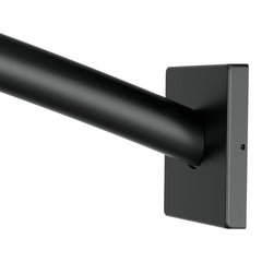 MOEN Moen CSR2167BL Triva 59 in. Wall Mount Shower Rod in Matte Black