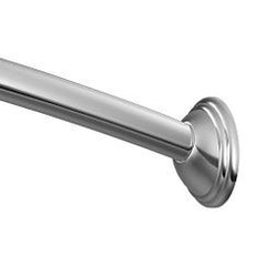 MOEN Moen CSR2155CH 60 In. Curved Decorative Shower Rod In Polished Chrome