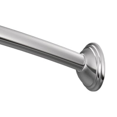 MOEN Moen CSR2155CH 60 In. Curved Decorative Shower Rod In Polished Chrome